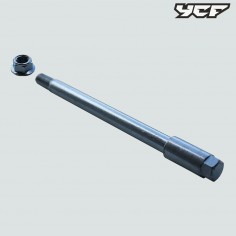 axe de roue avant supermoto